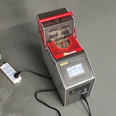 Высокотемпературная калибровочная солевая ванна с диапазоном 180C-670C и разрешением дисплея 0,001C